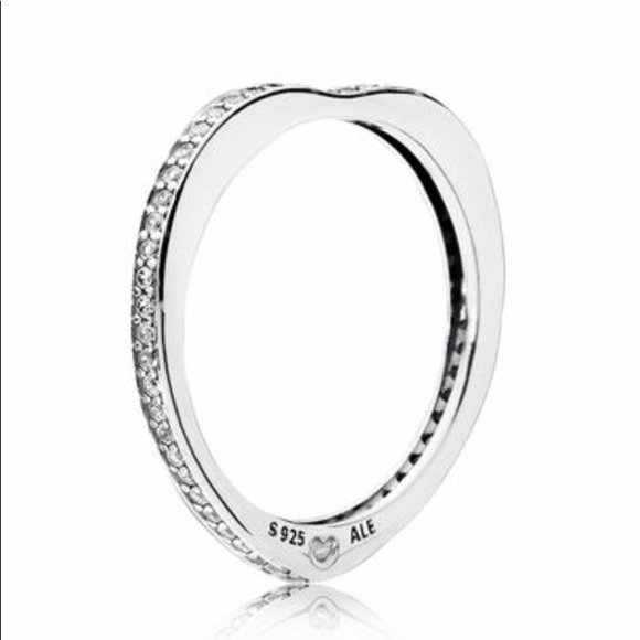 Pandora Jewelry - Pandora sparkling arcs of love ring, clear CZ